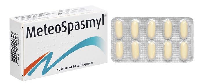 ORGMAX MeteoSpasmyl-to Relieve Digestive Pain Accompanied by Bloating Capsules, 20