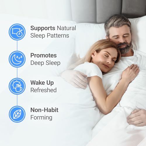 Nested Naturals Luna Melatonin-Free Sleep Aid & Magnesium Glycinate Chelate, 180 Capsules