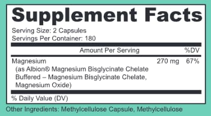 Lively Vitamin Co Magnesium Ease Capsules 360