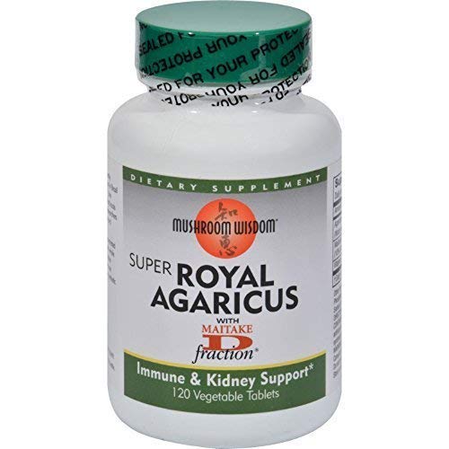 Mushroom Wisdom Super Royal Agaricus Tablets 120 Count