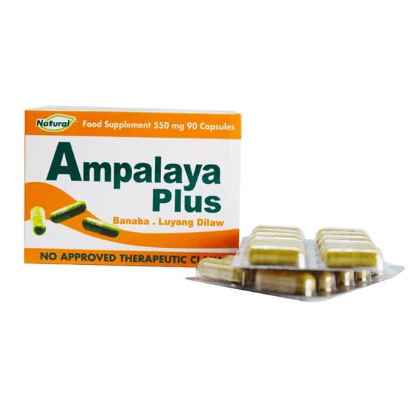Generic Ampalaya Plus 550mg Capsule 90 Count