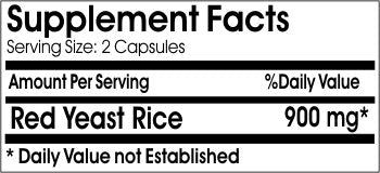 Naturetition Supplements Red Yeast Rice 900mg, 180 Capsules