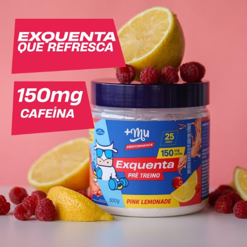 '+Mu Exquenta Pre-Workout +MU (Pink Lemonade) Powder 1.1 Pound