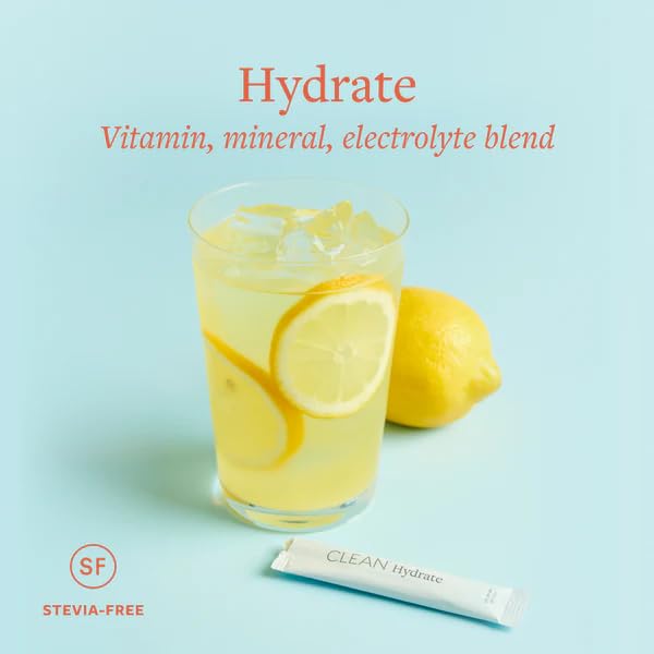 Clean Program Hydrate Electrolytes Powder, 21 Packs