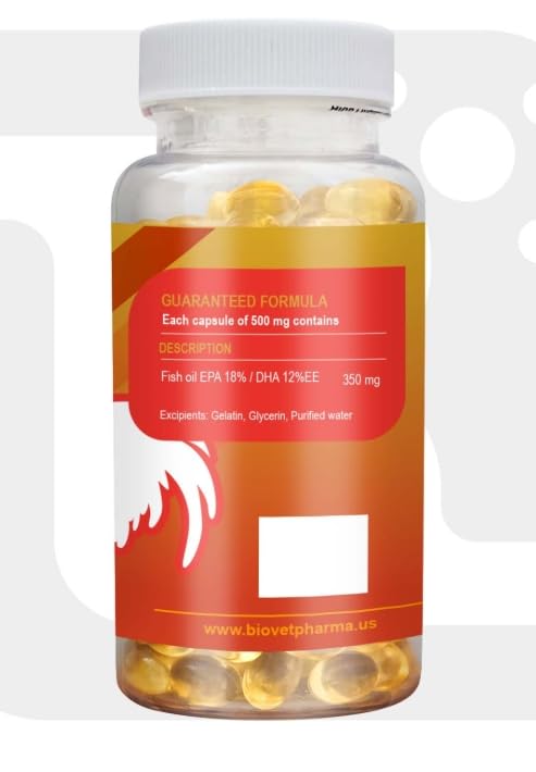 NUTRI-LINE Omega 3 for Roosters - EPA & DHA para Gallos Softgels 1
