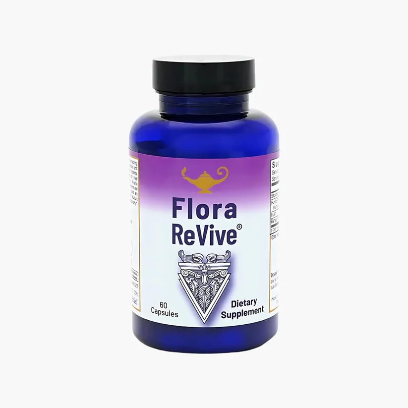 RnA ReSet Flora Revive Soil-Based Daily Probiotic with Prebiotics & Humic-Fulvic Blend, 10 Billion CFU, Capsule, 60 Capsules