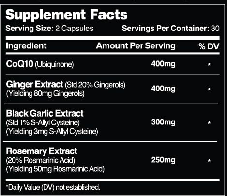 Leviathan Nutrition Vital Heart Capsule 1 Count