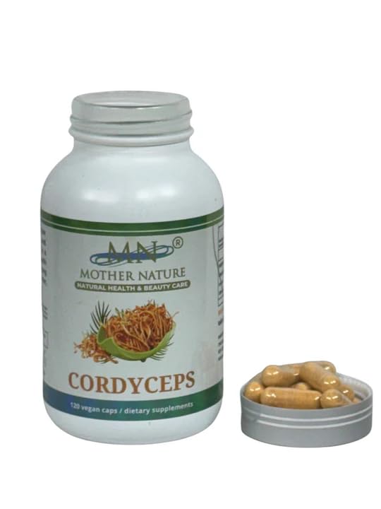 Mn Mother Nature Inc Cordyceps (Ophiocordyceps sinensis) Mushroom Supplement 1000mg Capsules 120