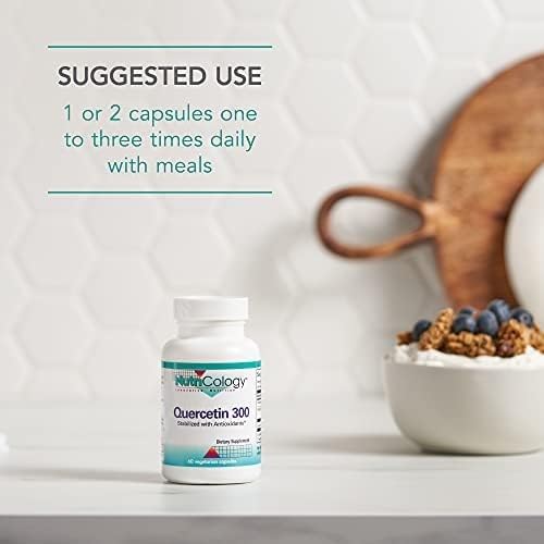 Allergy Research Group NutriCology Quercetin 300 Capsules, 60 Count
