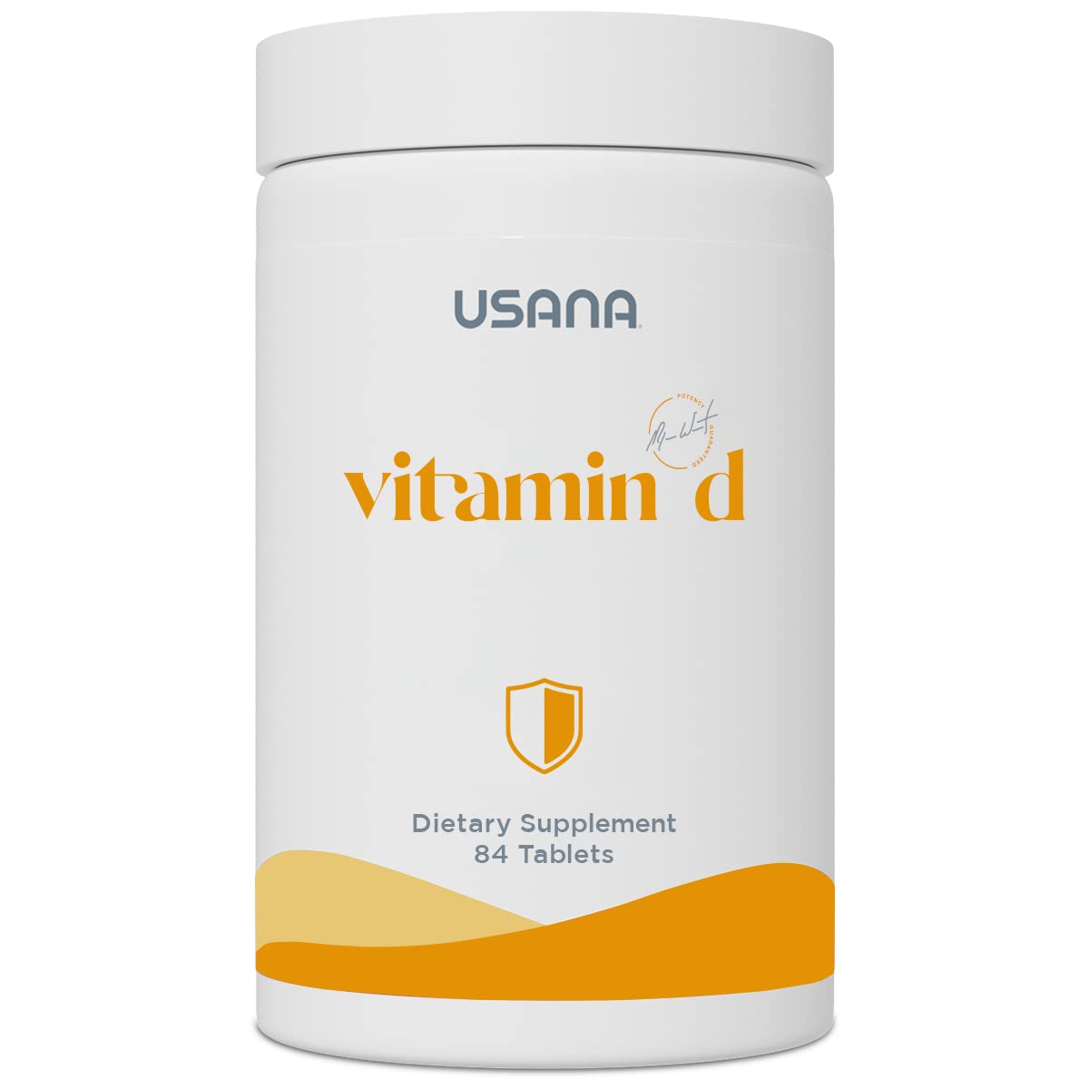 USANA Vitamin D Maximum-Strength 2,000 IU Vitamin D Supplement to Support an Already Healthy Immune System, 84 Tablets
