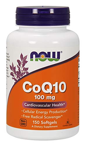 NOW Foods CoQ10 100 mg Softgels 150 Count