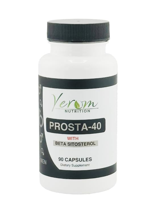 Yerom Nutrition Prosta-40 with Beta Sitosterol 90 Capsules