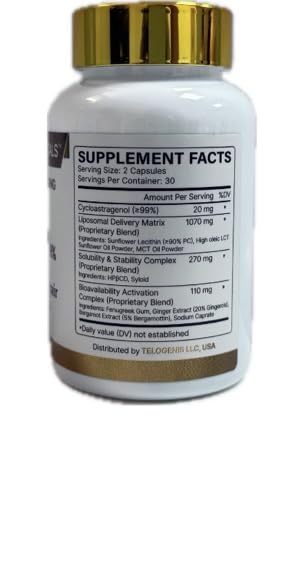 Ageless Nutraceuticals Cellular Aging Support Capsule, 60 Count