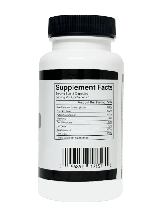 Yerom Nutrition Prosta-40 with Beta Sitosterol 90 Capsules