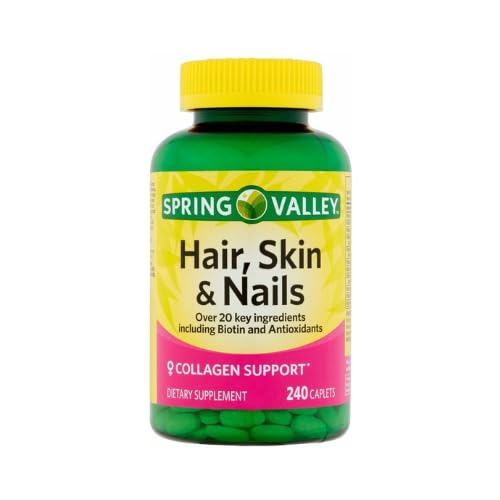 Generic Spring Valley Hair, Skin and Nails Vitamins, 240 Capsules