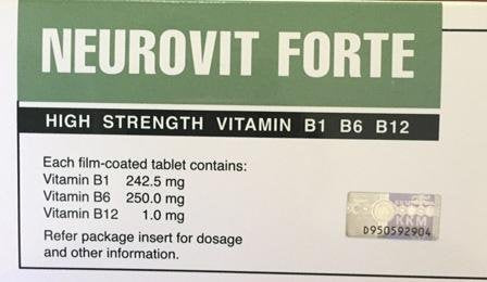 HOVID Neurovit Forte Tablets 100