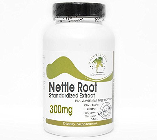 Naturetition Supplements Nettle Root Standardized Extract 300mg Capsules 1 Count