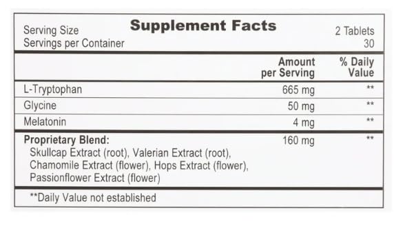 M&F Essential Alteril Sleep Aid Tablet 120 Count