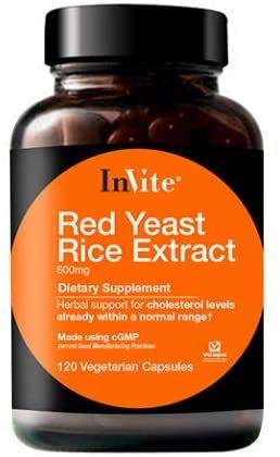 Invite Health Red Yeast Rice Capsule 240 Count