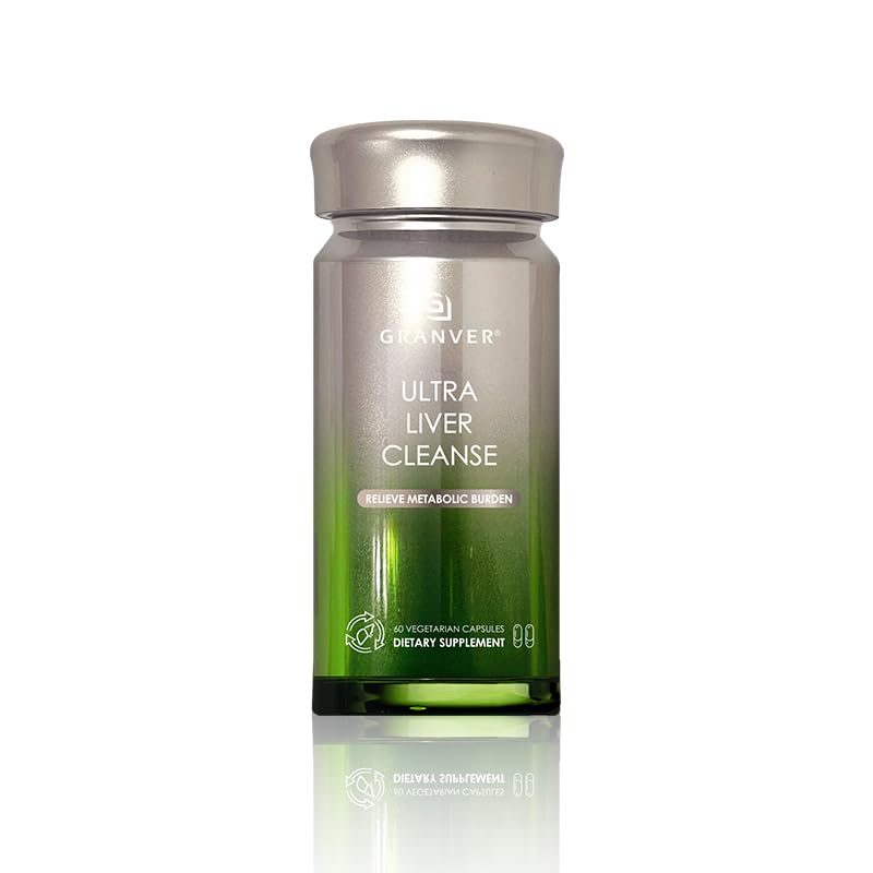 Granver Ultra Liver Cleanse Fat-Removing and Detox Liver Protection Capsule, 60 Count