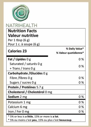 Natrihealth SmartPEP Hydrolized Marine Collagen Peptides Powder 3.52 Ounce