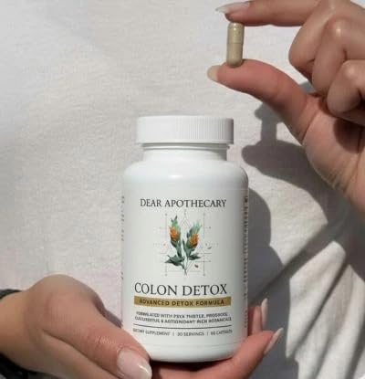 Dear Apothecary Colon+ Cleansing Supplement Capsule 60 Count