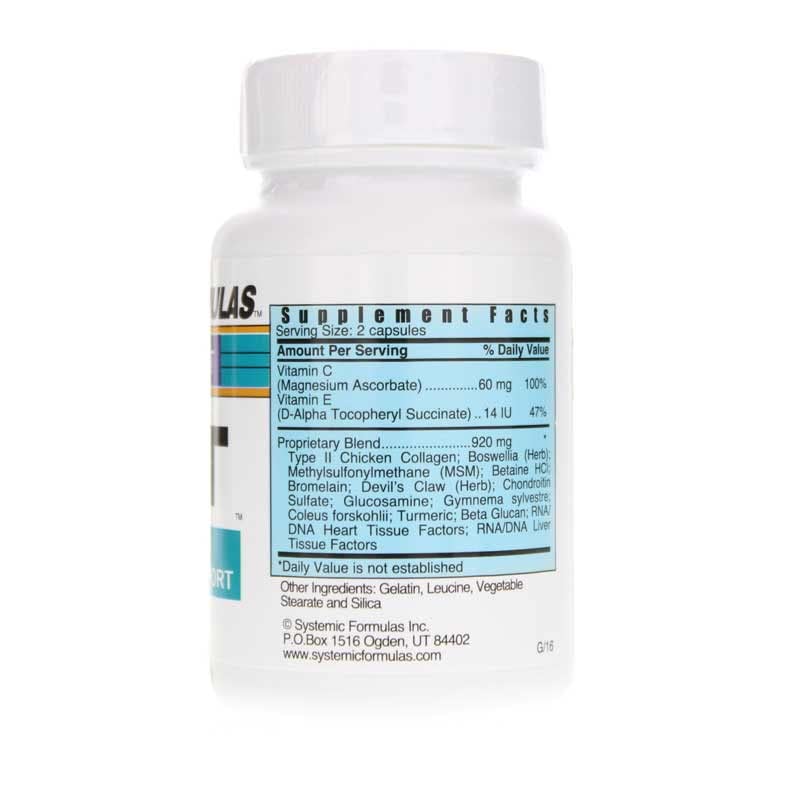 Systemic Formulas JOT – Joint/Disc/Cartilage, 60 Capsules