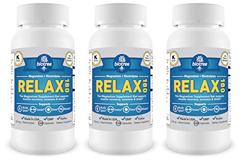 BioTree Labs Relax 180 Capsules 3 Count