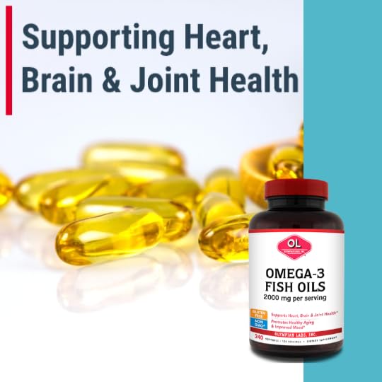 Olympian Labs Omega-3 Fish Oils, 240 Softgels