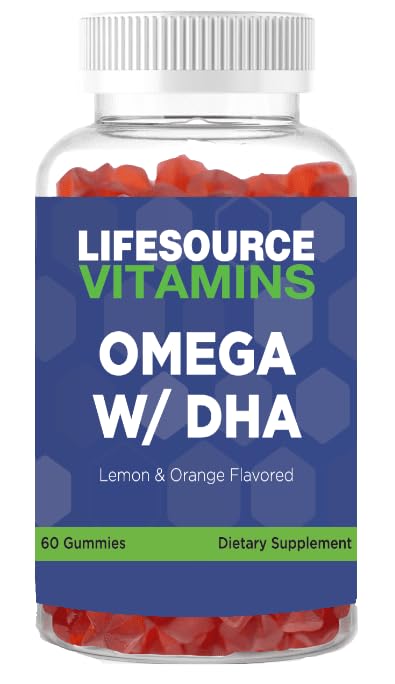 LifeSource Vitamins Omega 3,6,9 w/DHA 60 Gummies