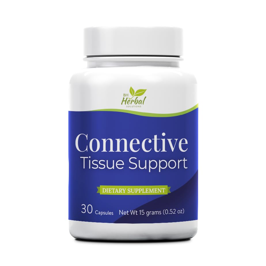 BH Herbal Solutions Joint, Cartilage and Connective Tissue Wellness Support for Flexibility and Mobility 30 Capsules