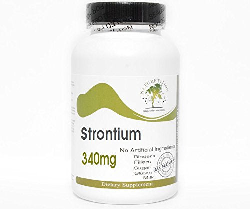 Naturetition Supplements Strontium 340mg Bone Support Capsules 100 Capsules