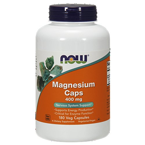 NOW Foods Magnesium 400mg Capsules 360