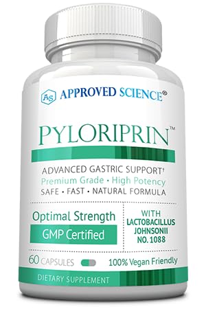 Approved Science Pyloriprin 60 Capsules