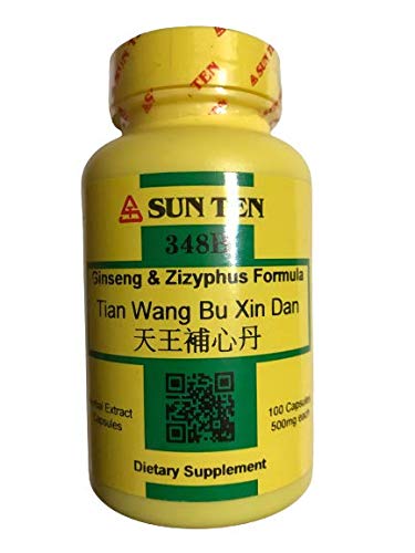 Sun Ten Ginseng & Zizyphus Formula Capsule 1 Count