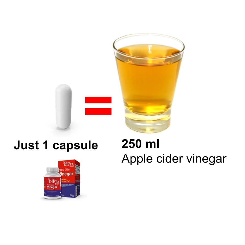 Ni una dieta más Apple Cider Vinegar Capsules 60 Capsules