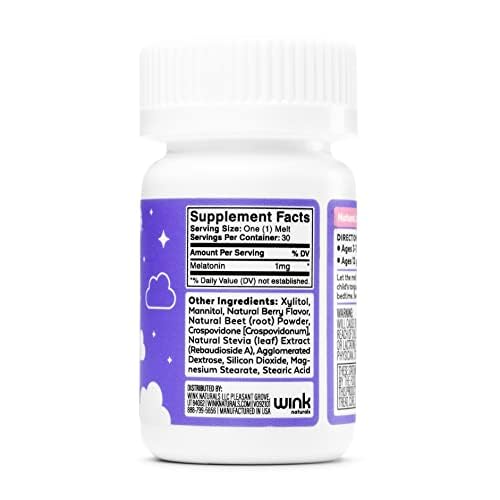Wink Naturals Wink Well Kids Chewable Melts 60 Melts