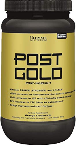 Ultimate Nutrition Post Gold Post-Workout Orange Creamsicle Powder 13.65 Ounce