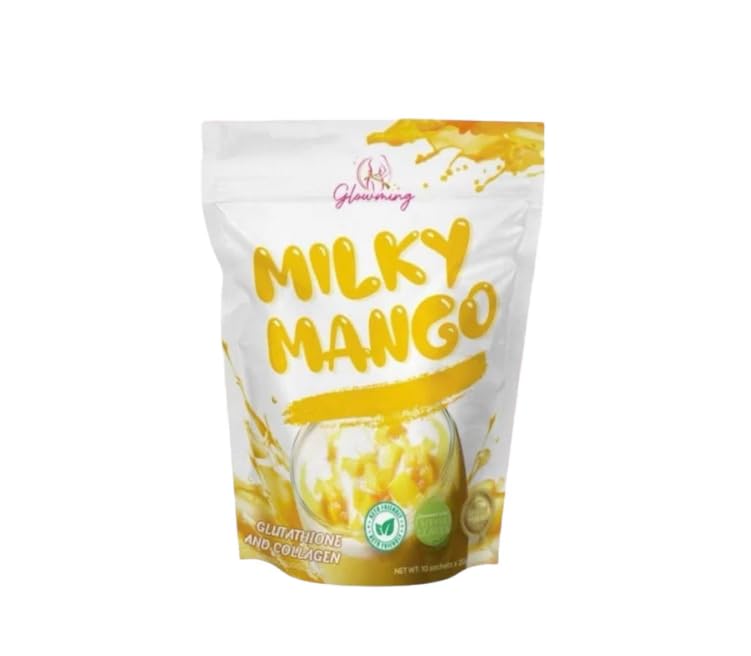 Generic Cris Cosmetics Milky Mango Glutathione and Collagen Drink Powder 7