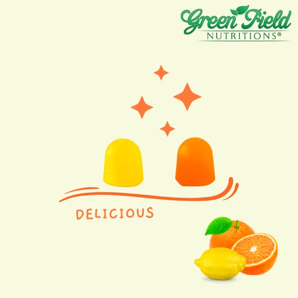 Green Field Nutritions Smart Kids Halal Omega-3 with DHA 60 Gummies