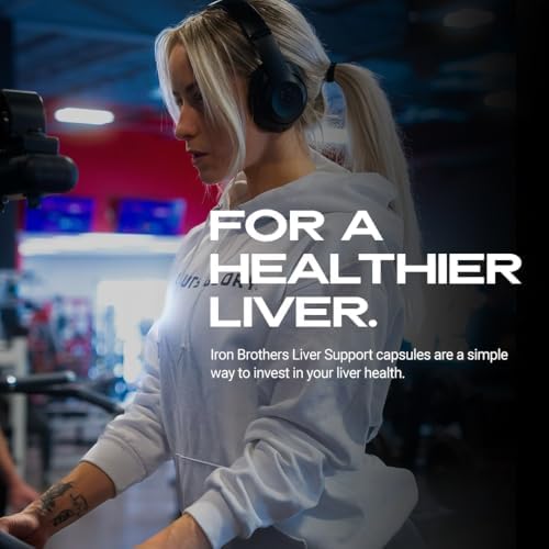 Iron Brothers Supplements Liver Support & Detox Supplement Capsule 60 Count