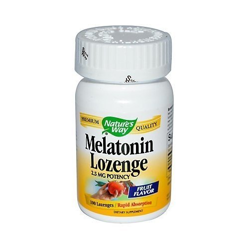 Nature's Way Melatonin 2.5 mg Lozenges 100