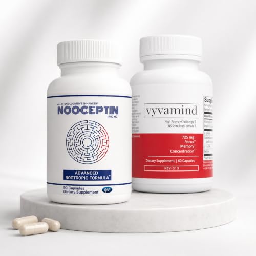 vyvamind Nooceptin Nootropic Stack 150 Capsules