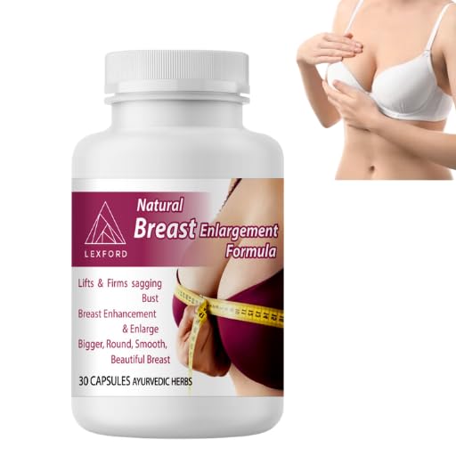 Lexford Enhance Breast Enlargement Pills for Women and Trans-Women Capsule, 30 Count