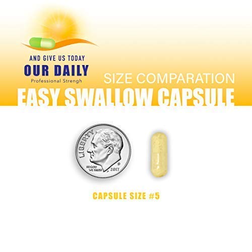 AND GIVE US TODAY OUR DAILY L-Methylfolate 15 mg / 15000 mcg Maximum Strength Active Folate, 5-MTHF, Filler Free, Gluten Free, Non-GMO, Vegetarian Capsules, 120 Capsules
