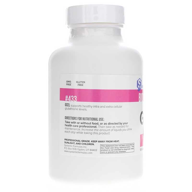 Systemic Formulas #433- GCEL Capsule 120
