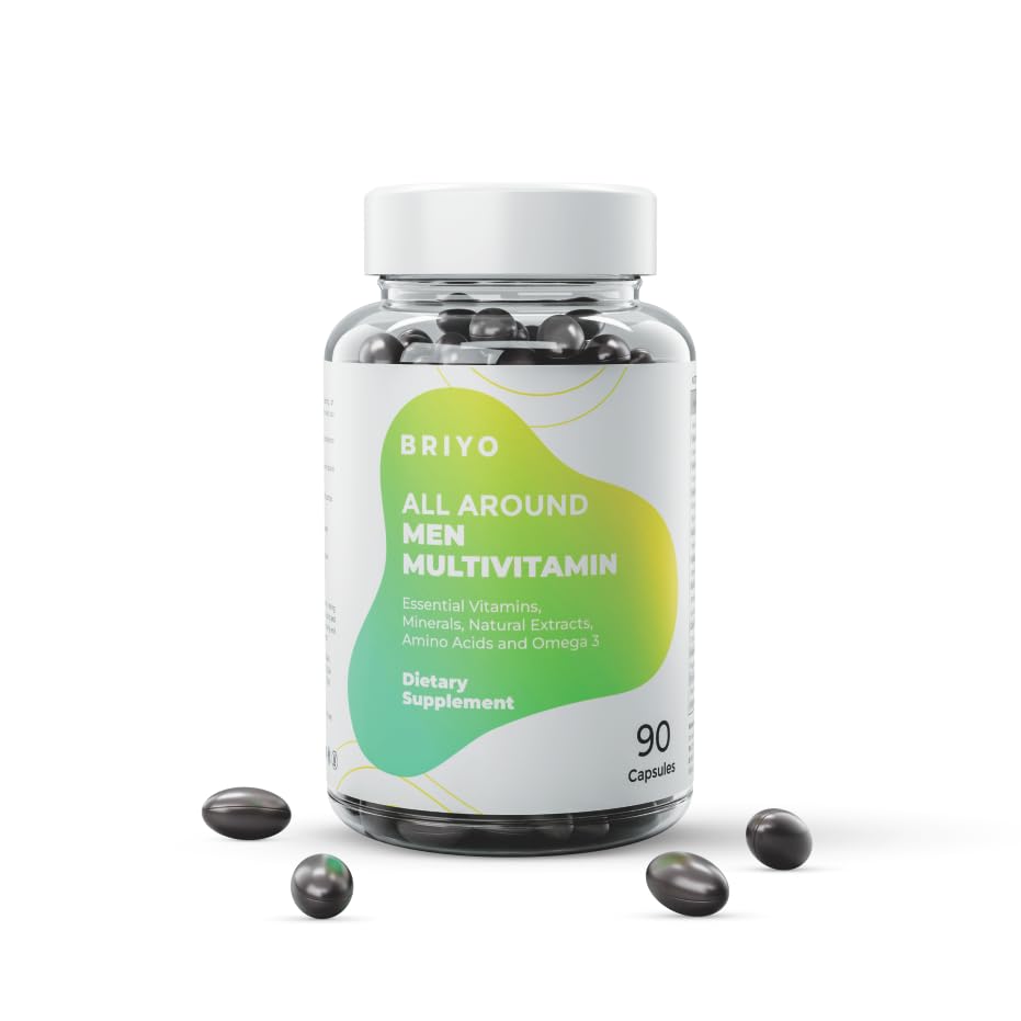 Briyosis All Around Men Multivitamin for Men Capsules, 30 Count