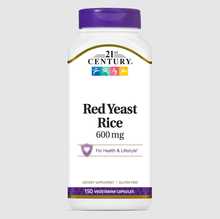 21st Century Red Yeast Rice Capsules 150