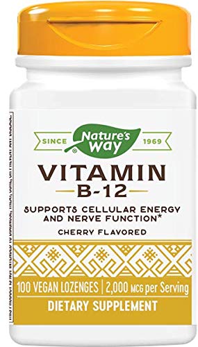 Nature's Way B-12 2000mcg Sublingual Lozenge, 100 Count