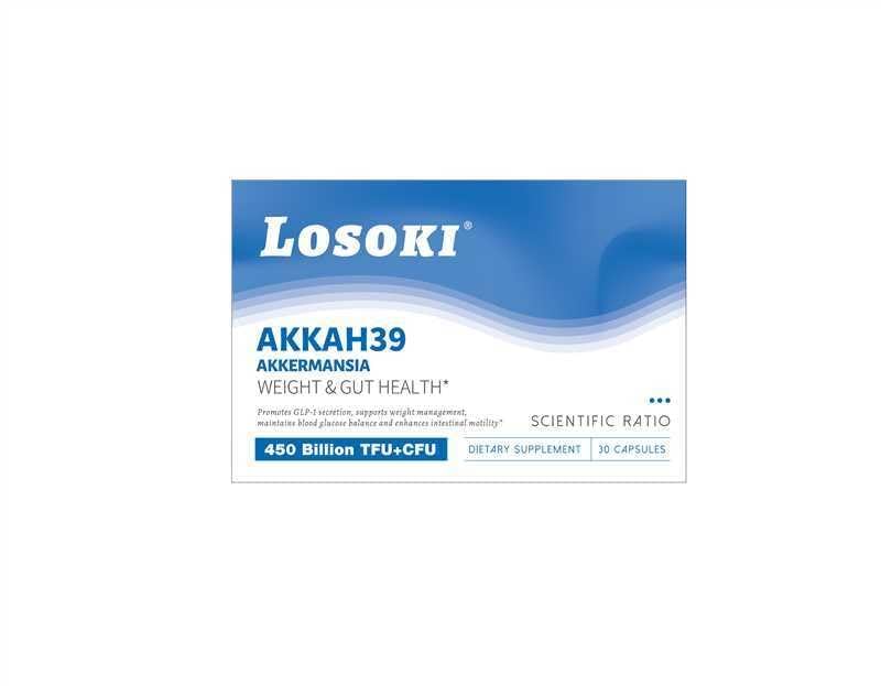 Losoki Akkah39 Akkermansia 30 Capsules